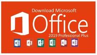 WindowsのPCのオフィスの2019年のProPlusのキー免許証のパッケージのためのマイクロソフト・オフィス2019の専門家のプラス