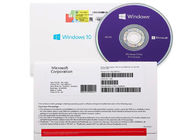 マイクロソフト・ウインドウズ10プロ ソフトウェアOEMのパッケージ64ビットDVD本物の勝利10専門FPP免許証の活発化