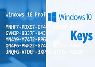 ラップトップ免許証のキー コードのマイクロソフトの本物Windows10プロ キーCoaのステッカー